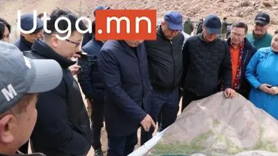 МОНГОЛ УЛСЫН ЕРӨНХИЙЛӨГЧ У.ХҮРЭЛСҮХ “ЭРДЭНЭБҮРЭНГИЙН УСАН ЦАХИЛГААН СТАНЦЫН ТӨСӨЛ”-ИЙН ТАЛБАЙД АЖИЛЛАЛАА