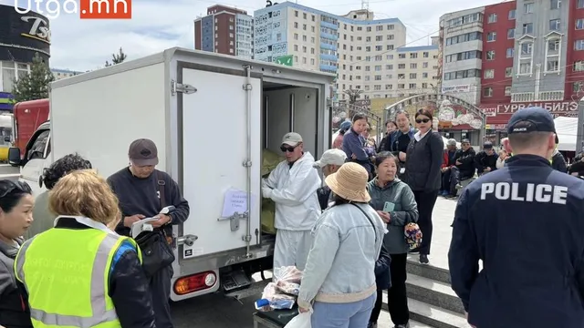 Нийслэлд зургаан цэгээр нөөцийн мах борлуулж байна